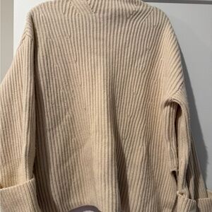 Banana Republic Cream Knit Sweater